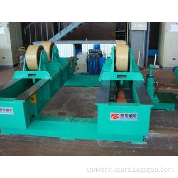 Blue / Green Steel Vessel Fit up Rotator / Welding turning